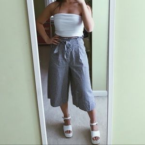 Gingham pants